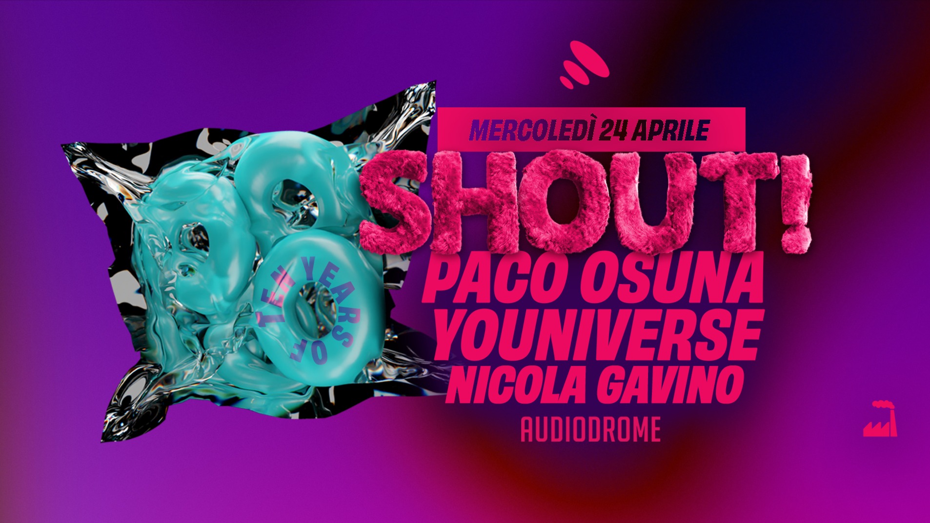SHOUT! pres. Paco Osuna