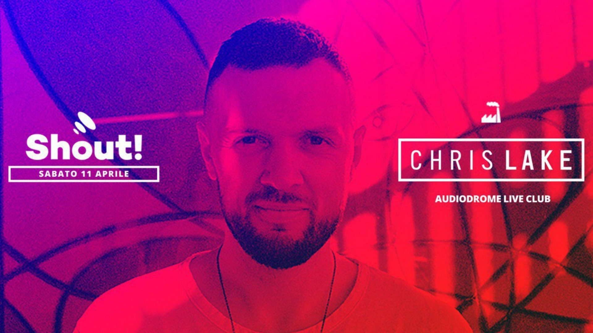 SHOUT! presenta CHRIS LAKE image