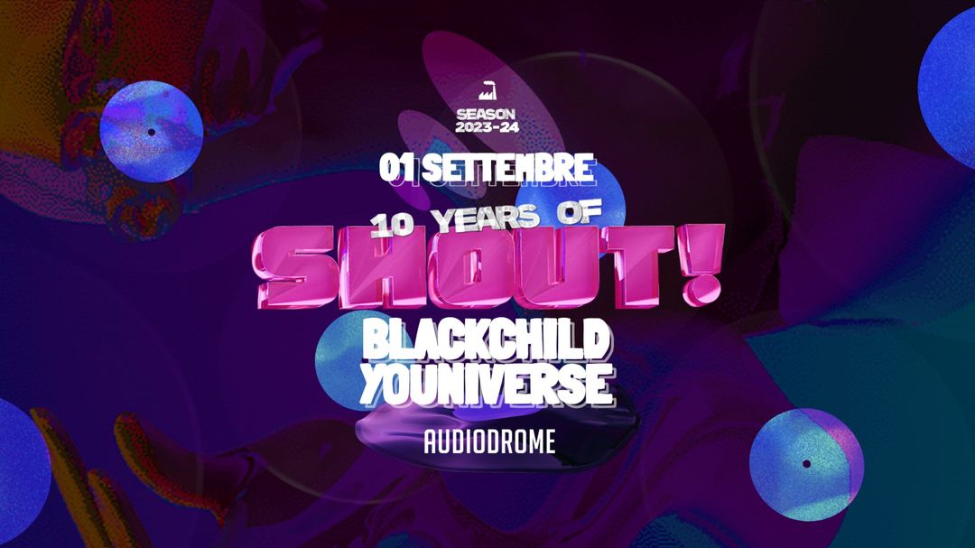 Cartell de l'esdeveniment SHOUT! w/ Blackchild