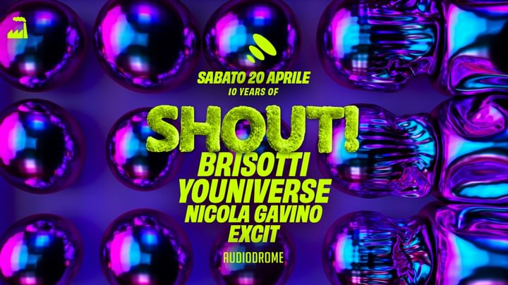 Cover for event: SHOUT! w/ Brisotti