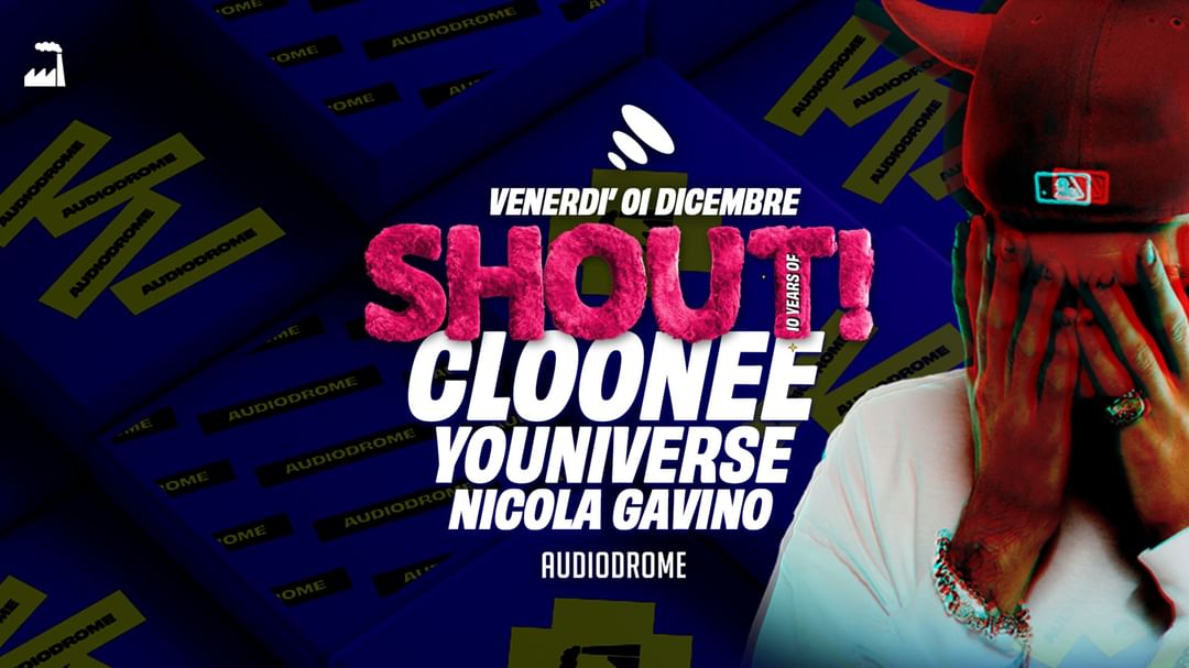 SHOUT! w/ Cloonee-Eventplakat