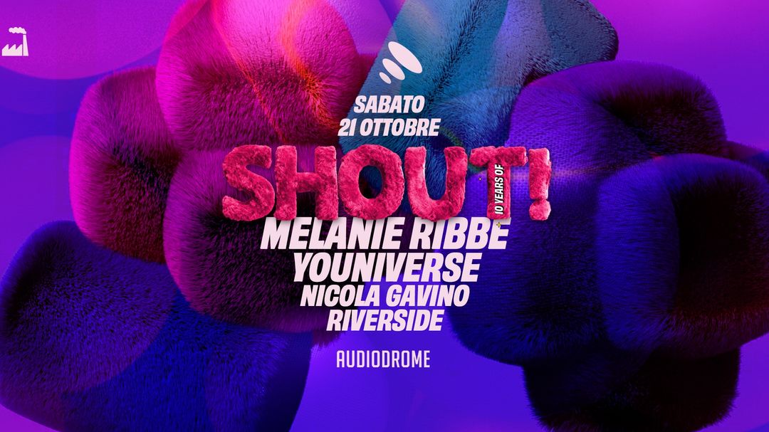 SHOUT! w/ Melanie Ribbe-Eventplakat