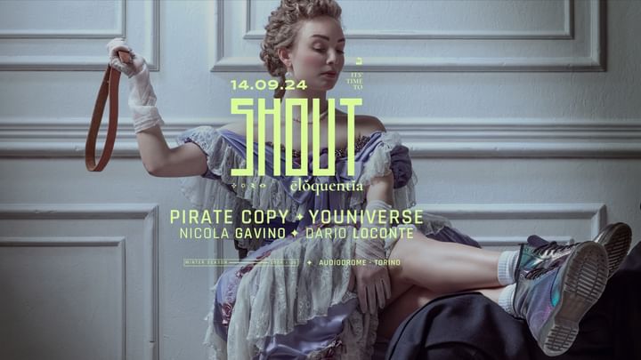 Cover for event: SHOUT! w/ Pirate Copy