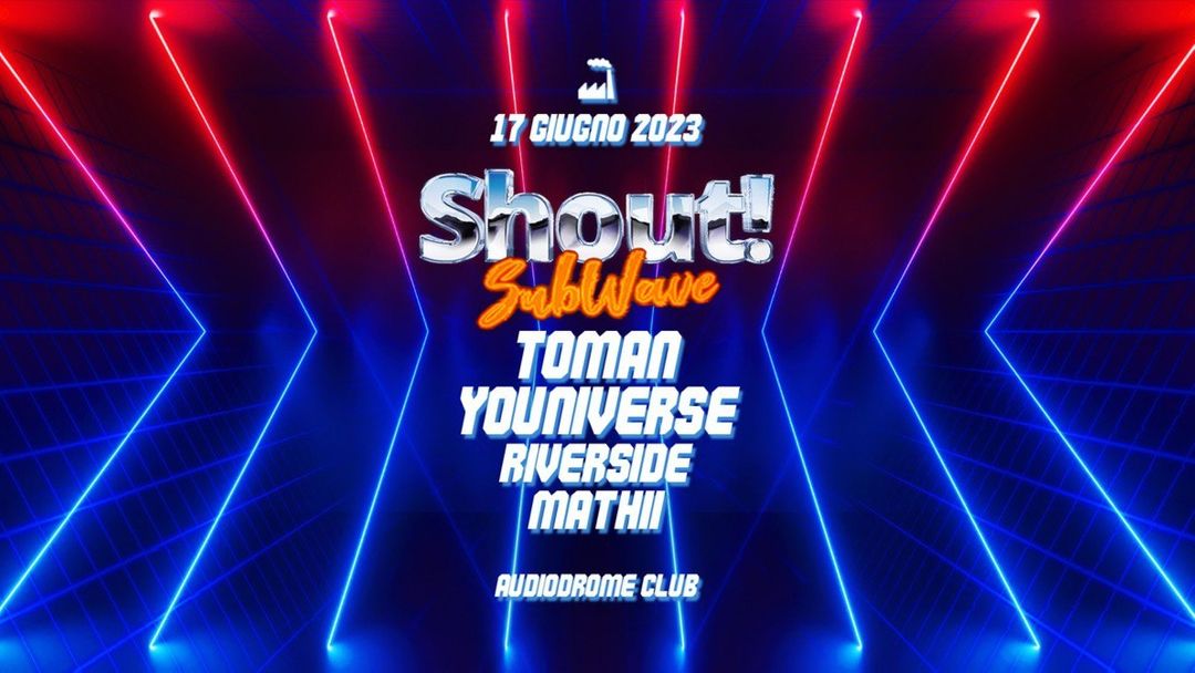 SHOUT! w/ Toman-Eventplakat