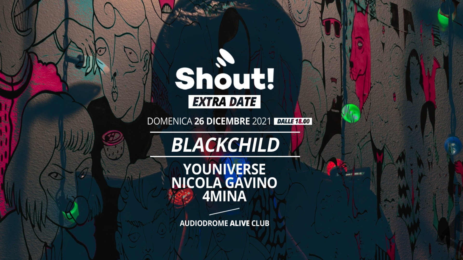 SHOUT! SANTO STEFANO DAYTIME w/ BLACKCHILD 