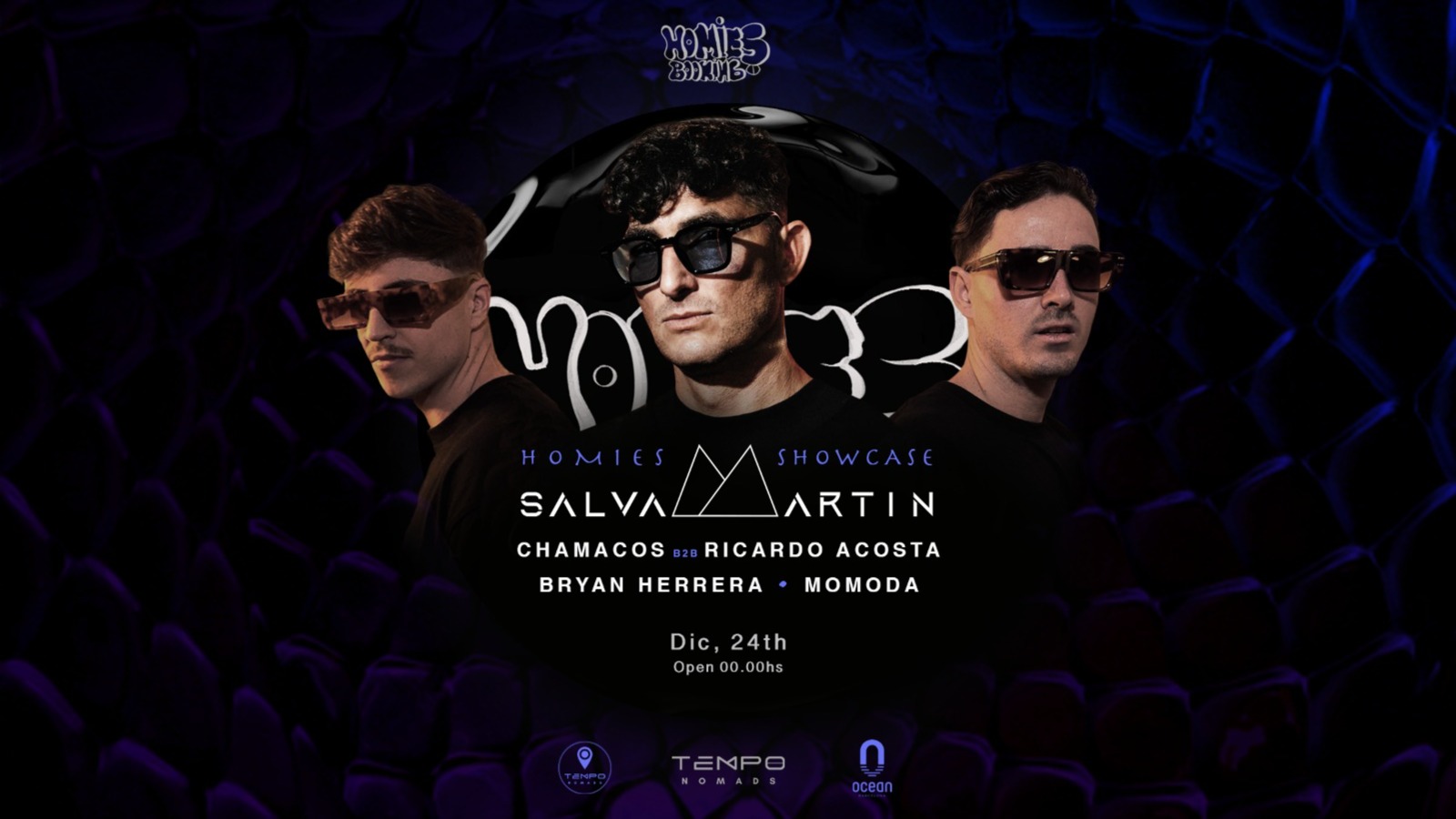 SHOWCASE HOMIES BOOKING image