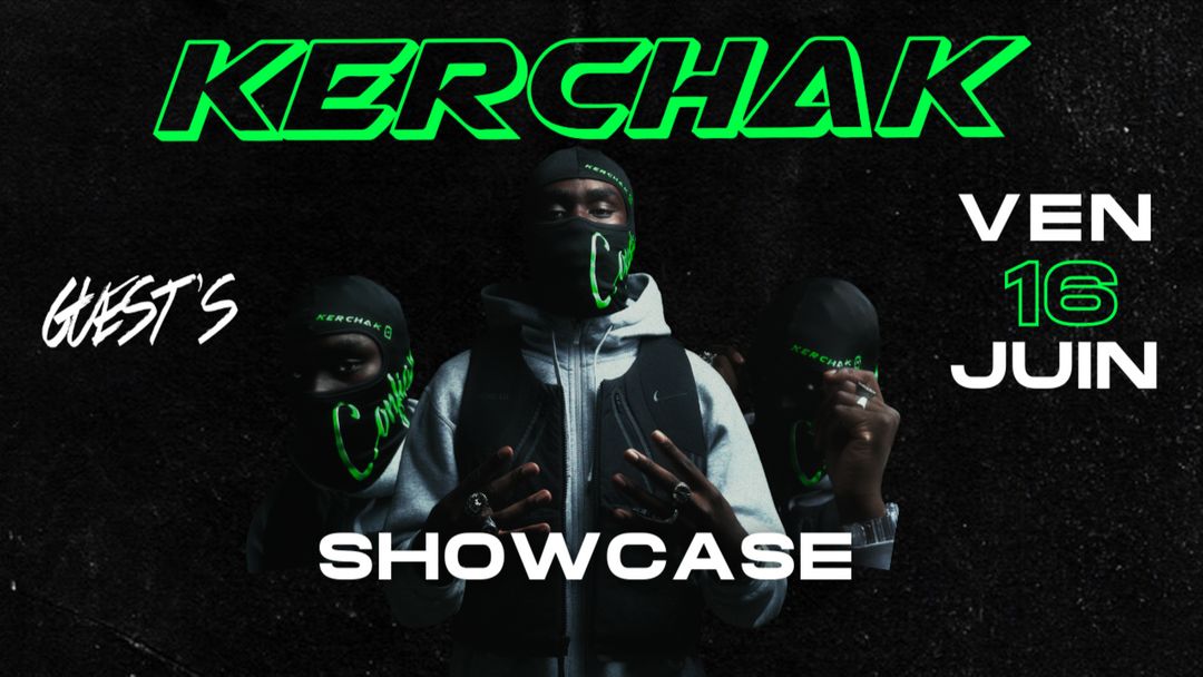 SHOWCASE KERCHAK-Eventplakat