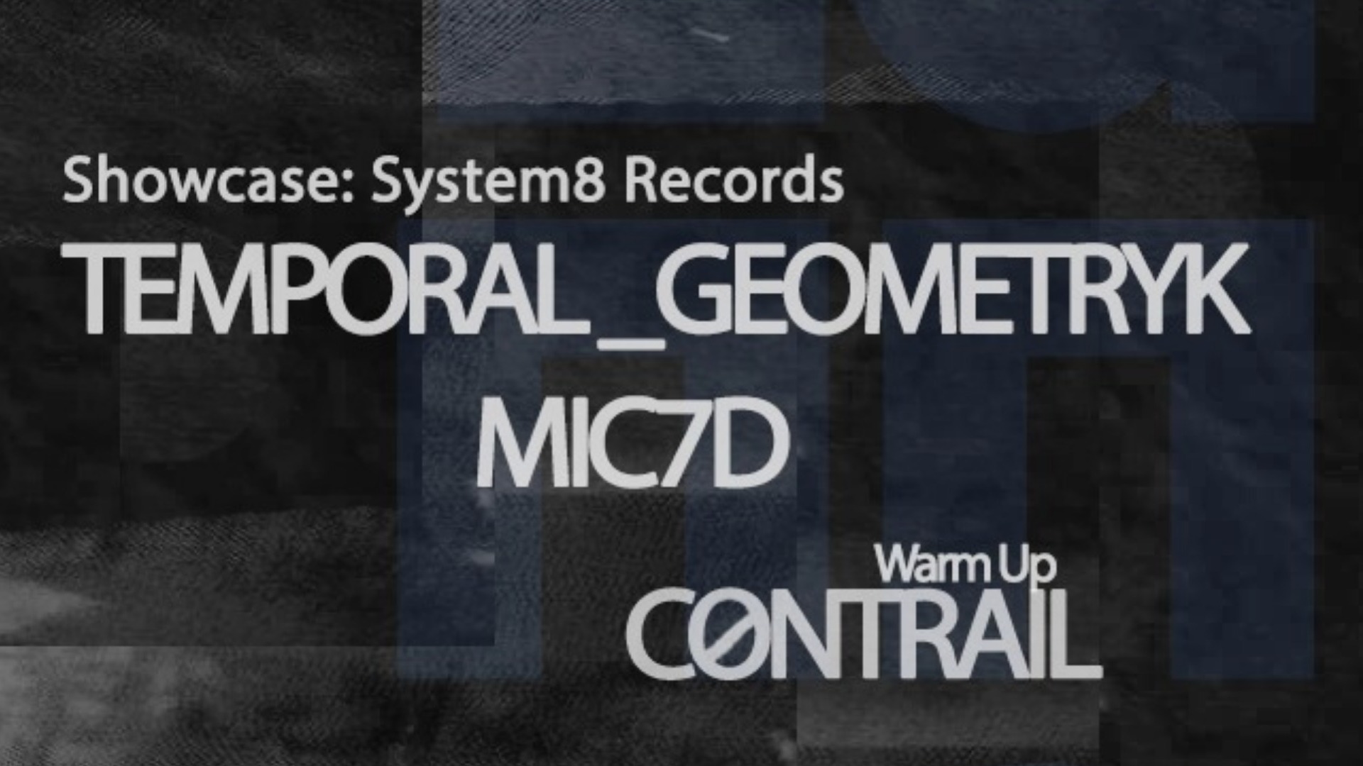 Showcase System8 Records. image