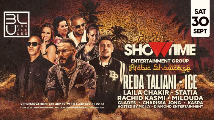 Cover for event: SHOWTIME I SATURDAY | 30.09.2023 | BLU BRUXELLES