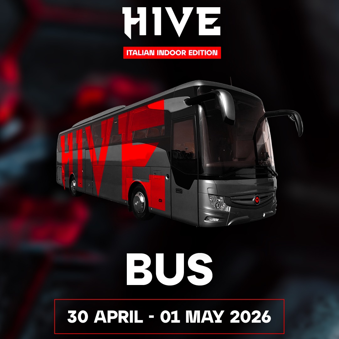 SHUTTLES SERVICE | 30 April - 01 May, 2026 | HIVE Festival (Italian Indoor Edition), Powered by MRC