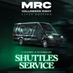 SHUTTLES SERVICE | 31 October - 01 November, 2026 | MRC HALLOWEEN NIGHT (Lives Edition) image