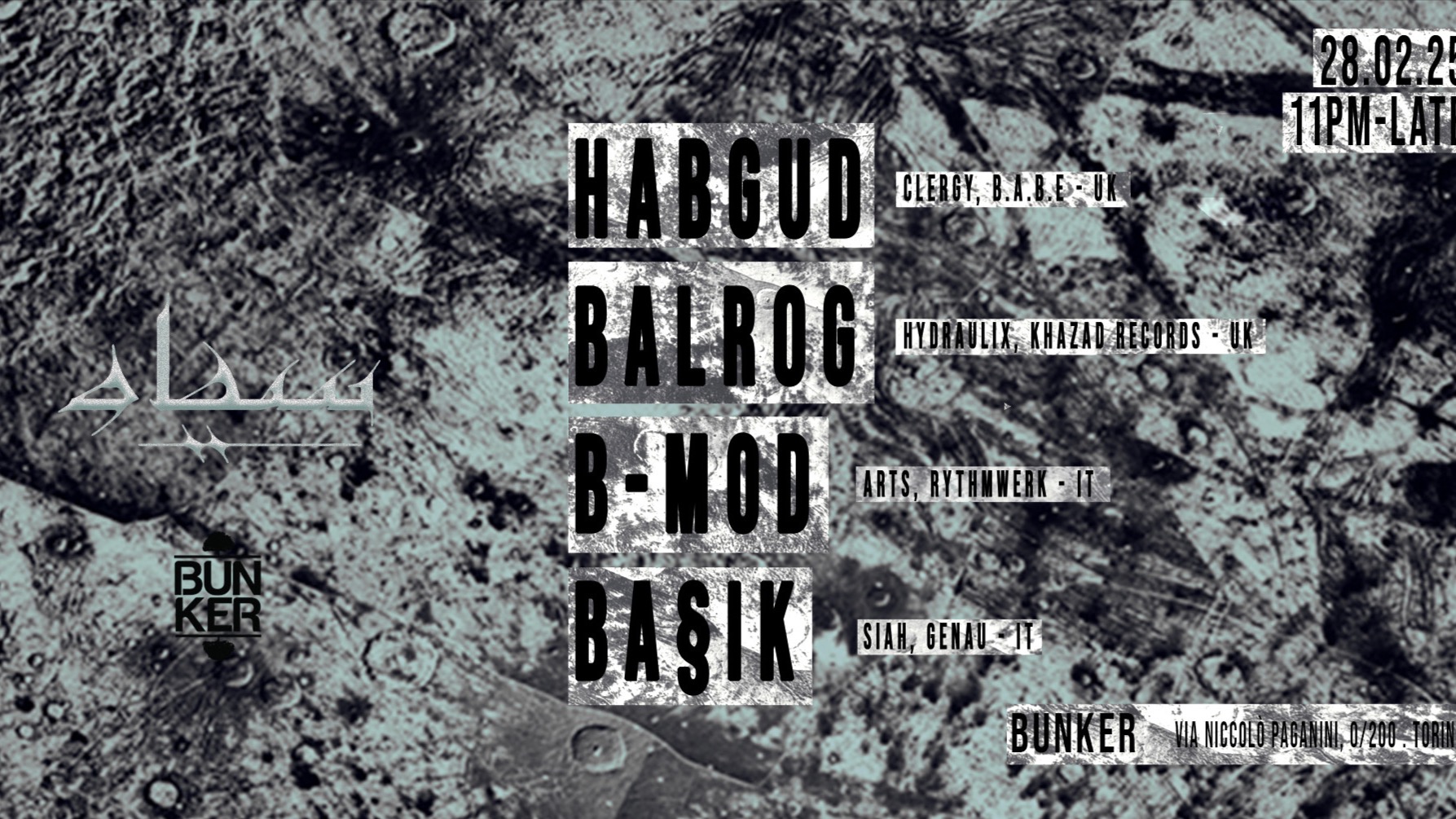 SIAH Clubnight at BUNKER