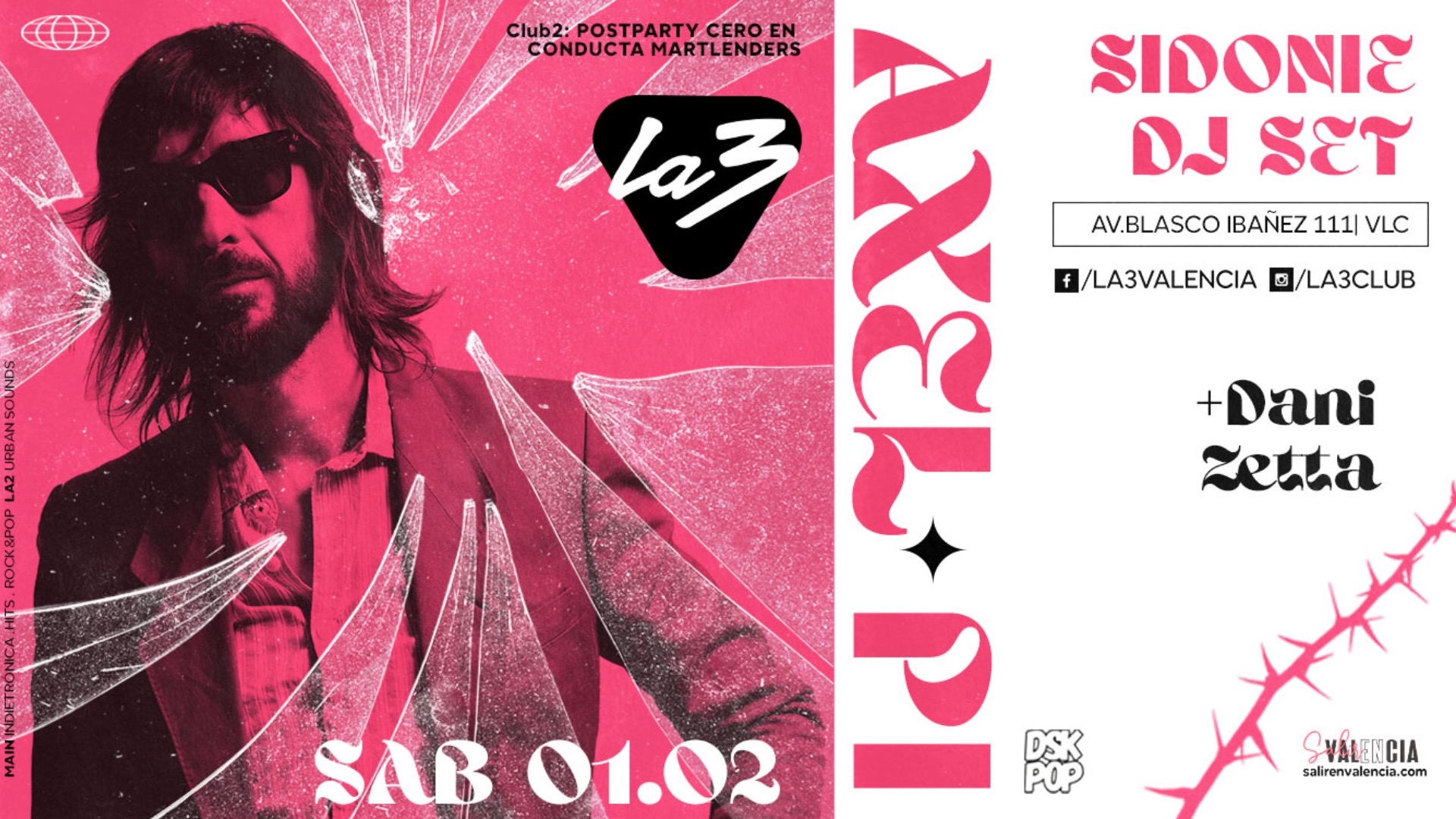 SIDONIE DJ SET + DANI ZETTA image