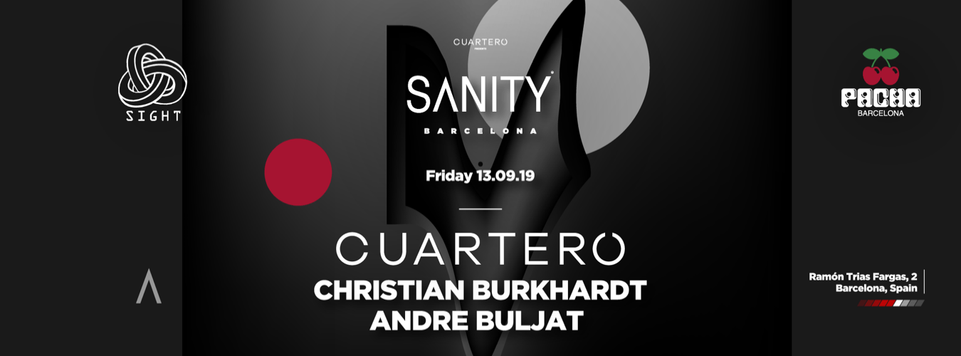 SIGHT in collaboration with Sanity pres.Cuartero, Christian Burkhardt and Andre Buljat