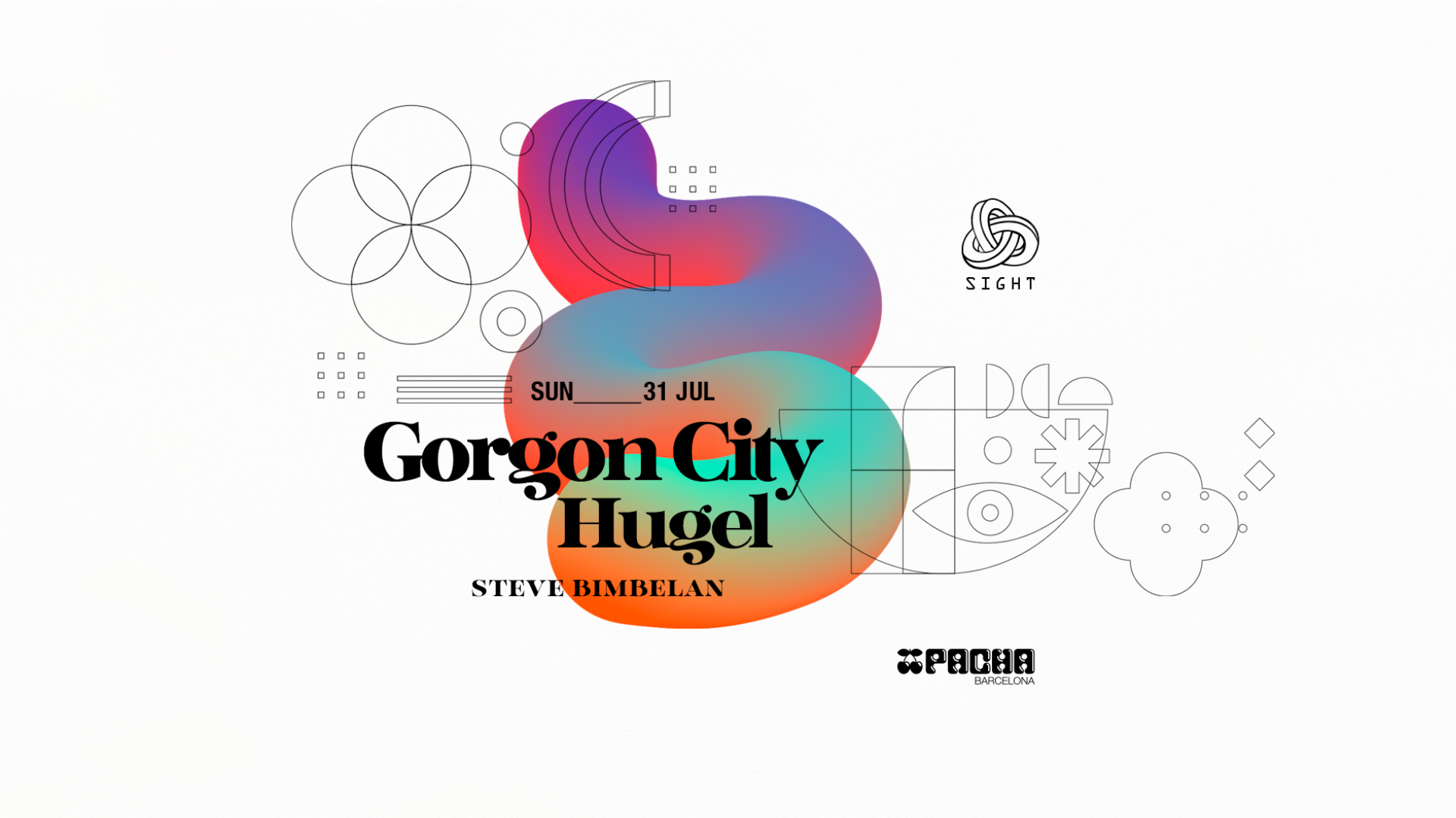 SIGHT pres. Gorgon City, Hugel and Steve Bimbelan