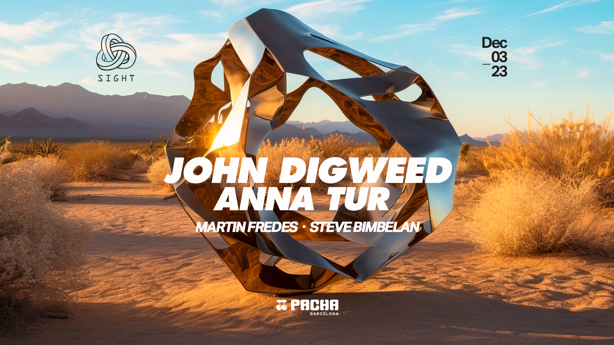 SIGHT pres. John Digweed, Anna Tur, Martin Fredes & Steve Bimbelan image