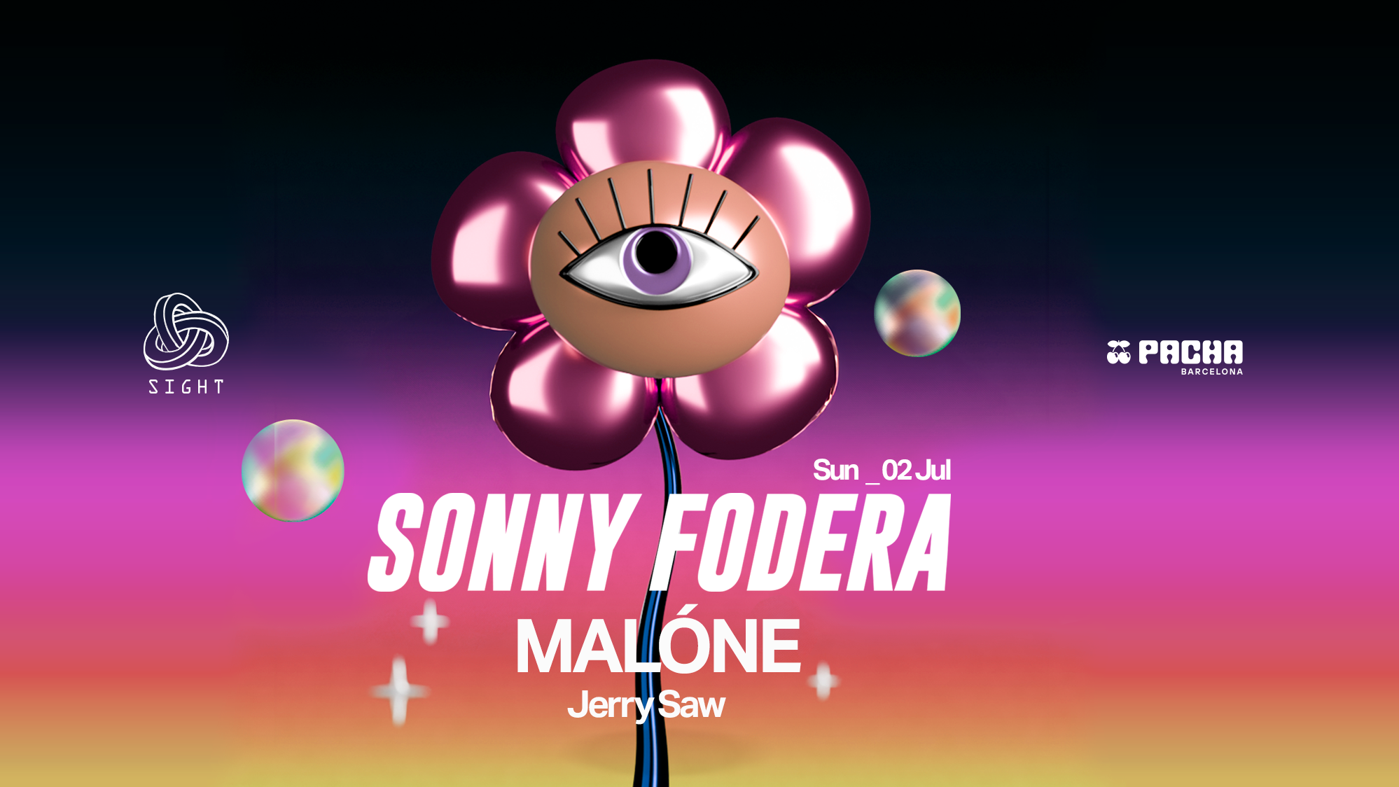 SIGHT pres. Sonny Fodera, Malone , Jerry Saw  image