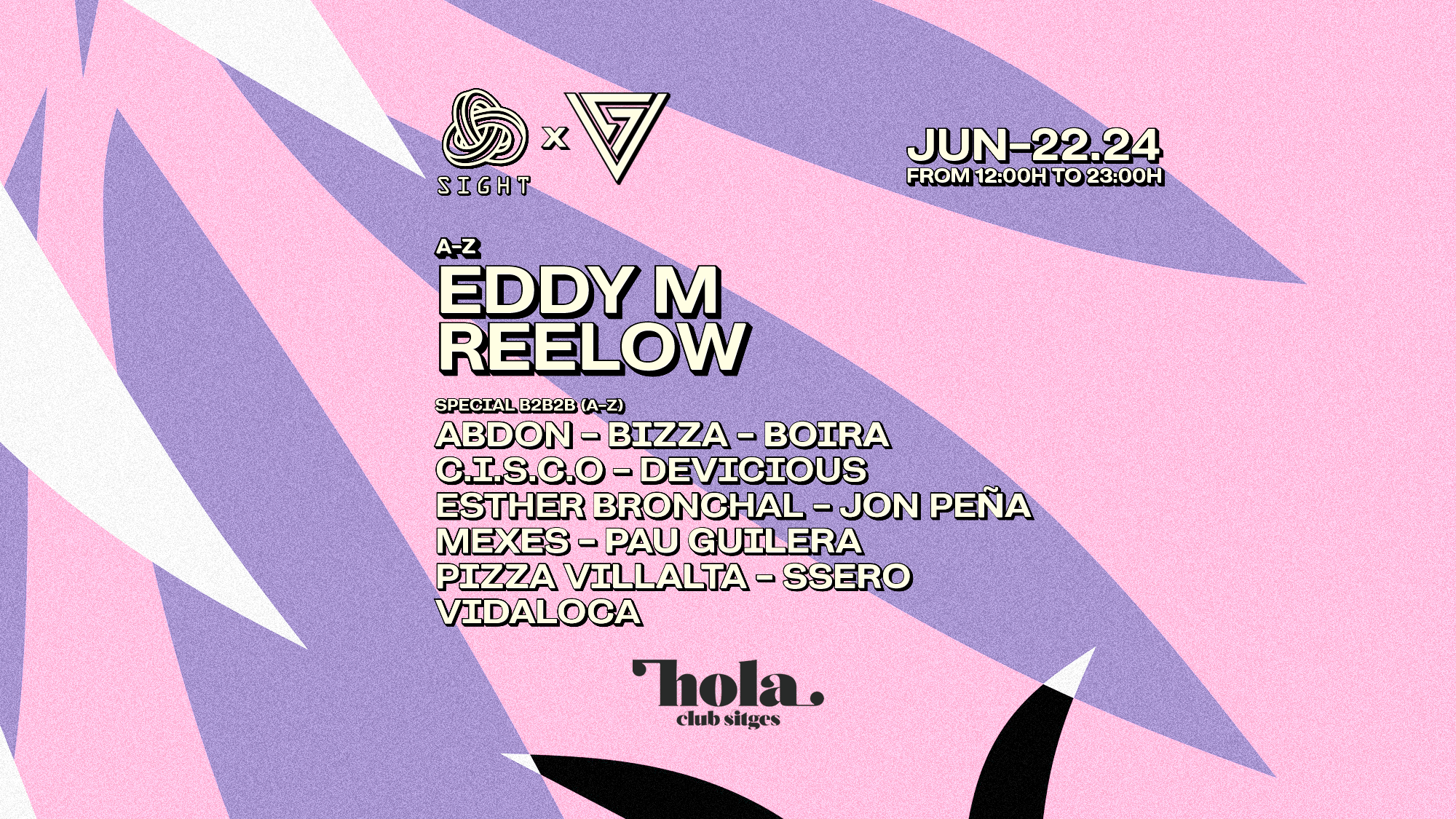 SIGHT & Vicious Series pres. EDDY M, REELOW, many more… image