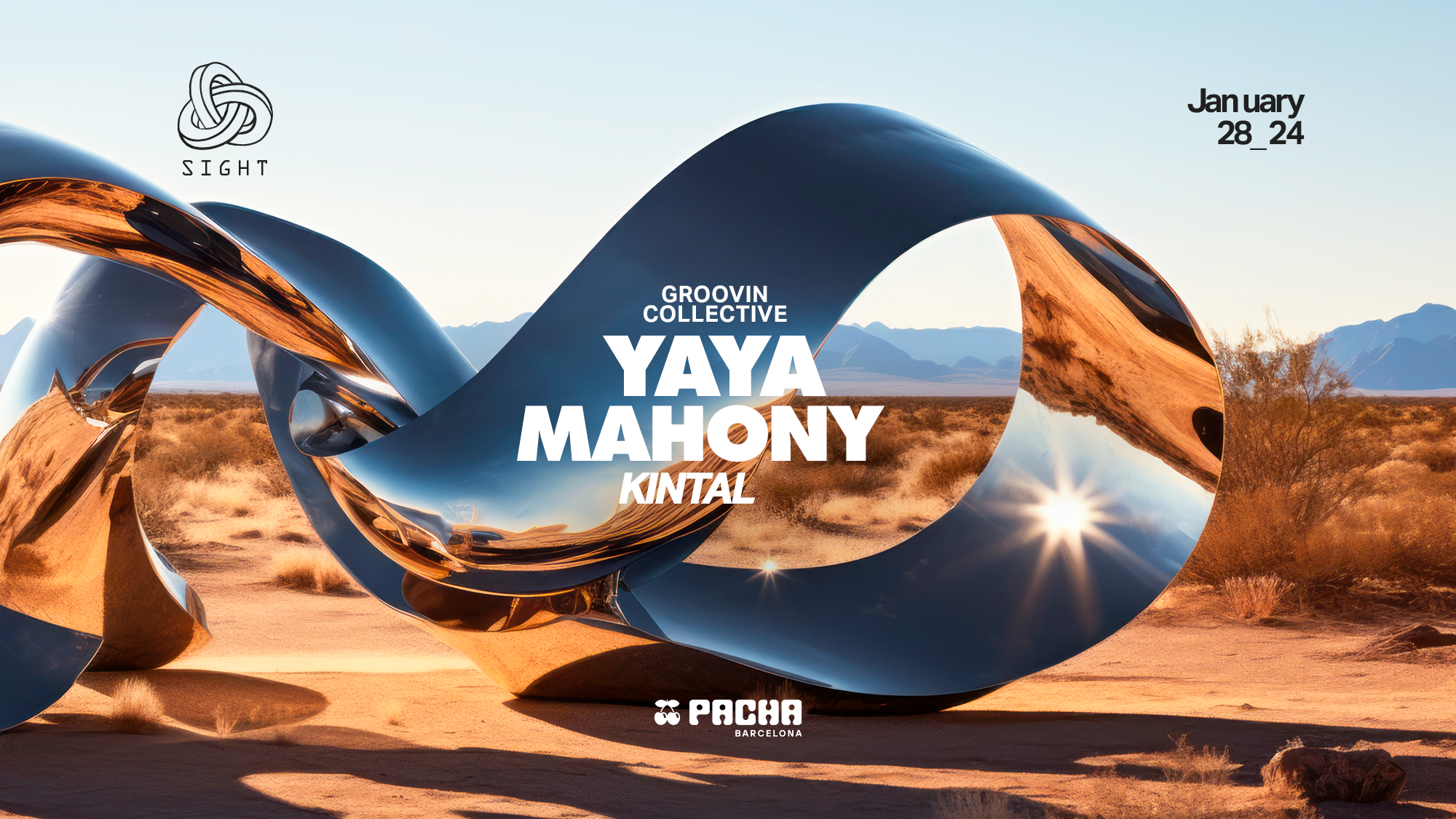 SIGHT w/ Groovin' Collective pres. Yaya, Mahony & Kintal image