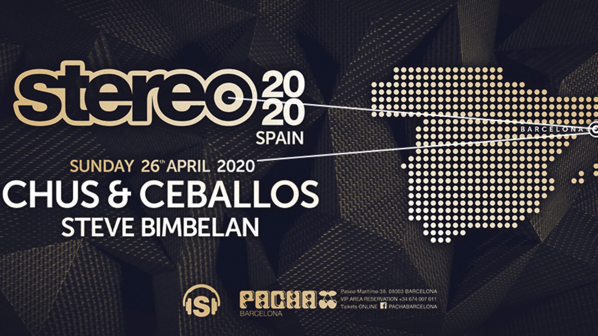 SIGHT with Stereo pres. Chus & Ceballos and Steve Bimbelan image