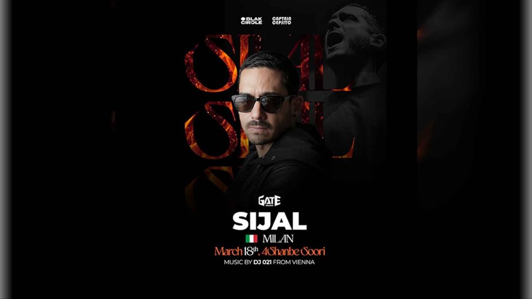 Cartel del evento Sijal Live in Milan