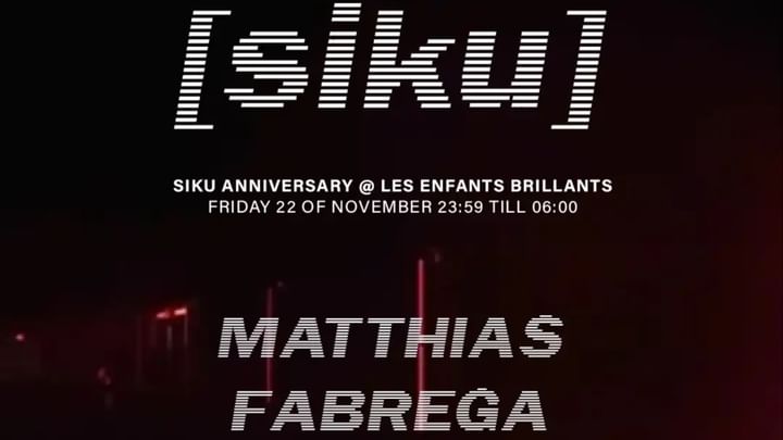 Cover for event: Siku Anniversary with Matthias