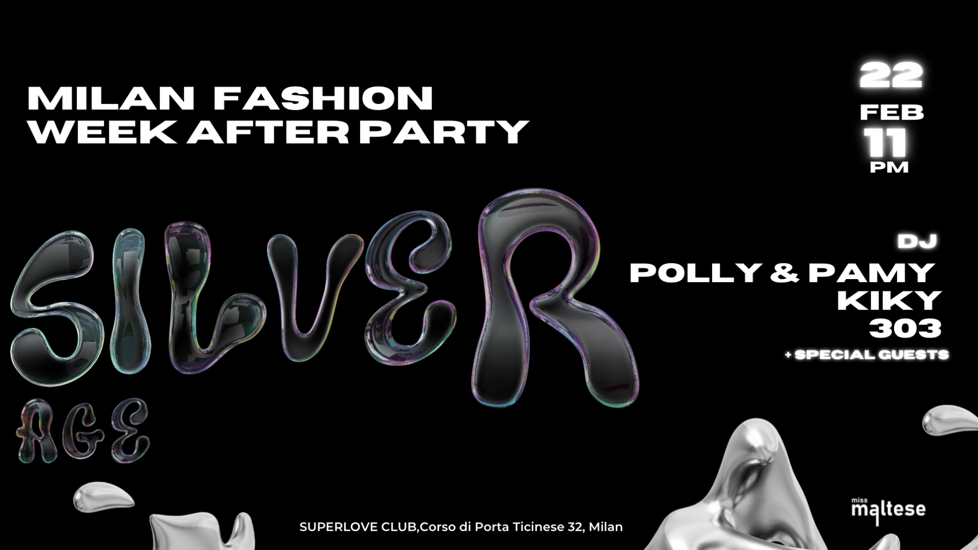 SILVER AGE - MILAN FASHION WEEK AFTER PARTY image