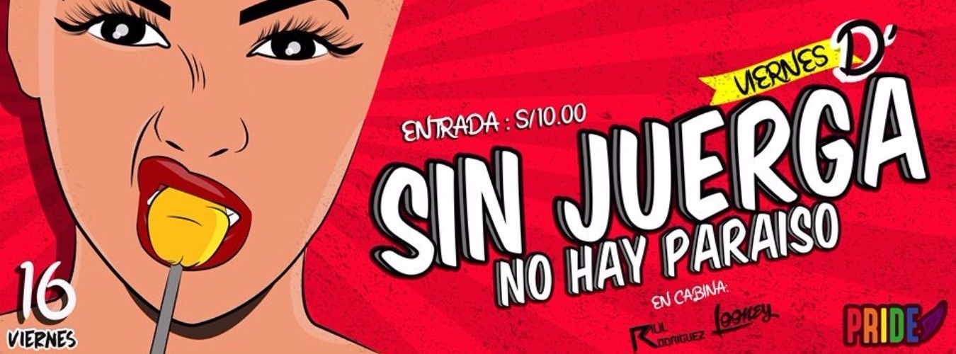 SIN JUEGA NO HAY PARAÍSO VIERNES!  // PRIDE image