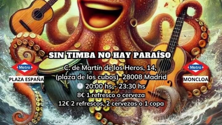 Cover for event: SIN TIMBA NO HAY PARAISO