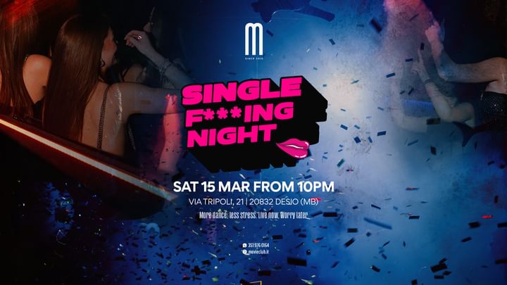 Cover for event: SINGLE F***ING NIGHT