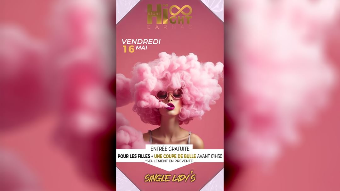 SINGLE LADIES-Eventplakat