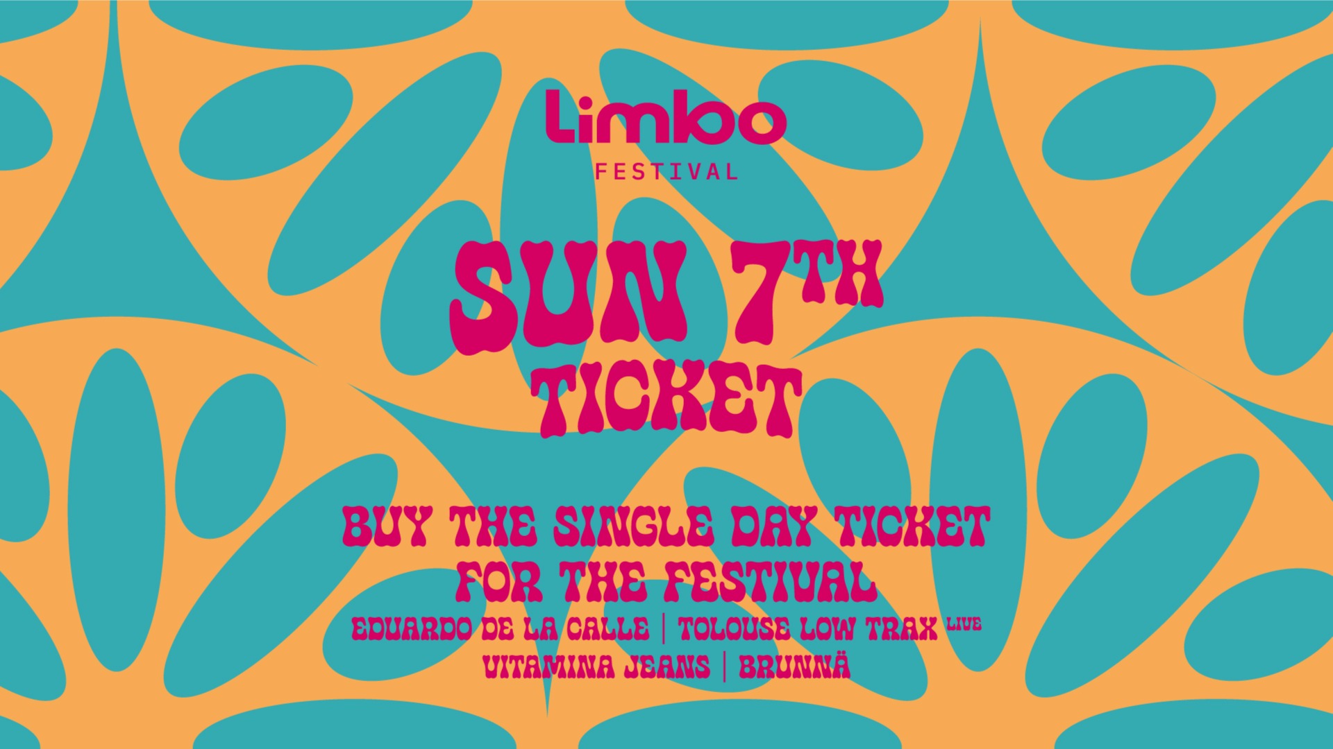 SINGLE TICKET - SUNDAY JULY 7th image