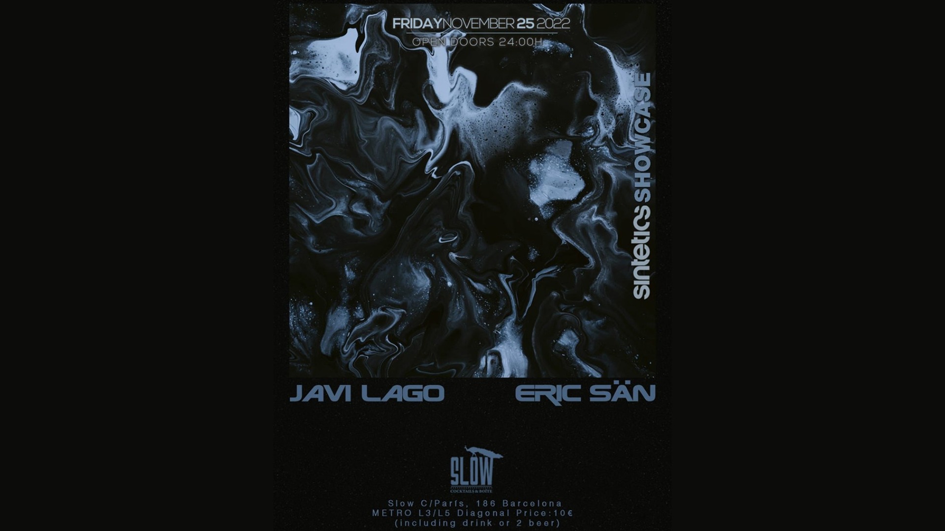SINTETICS SHOWCASE: Javi Lago + Eric Sän image