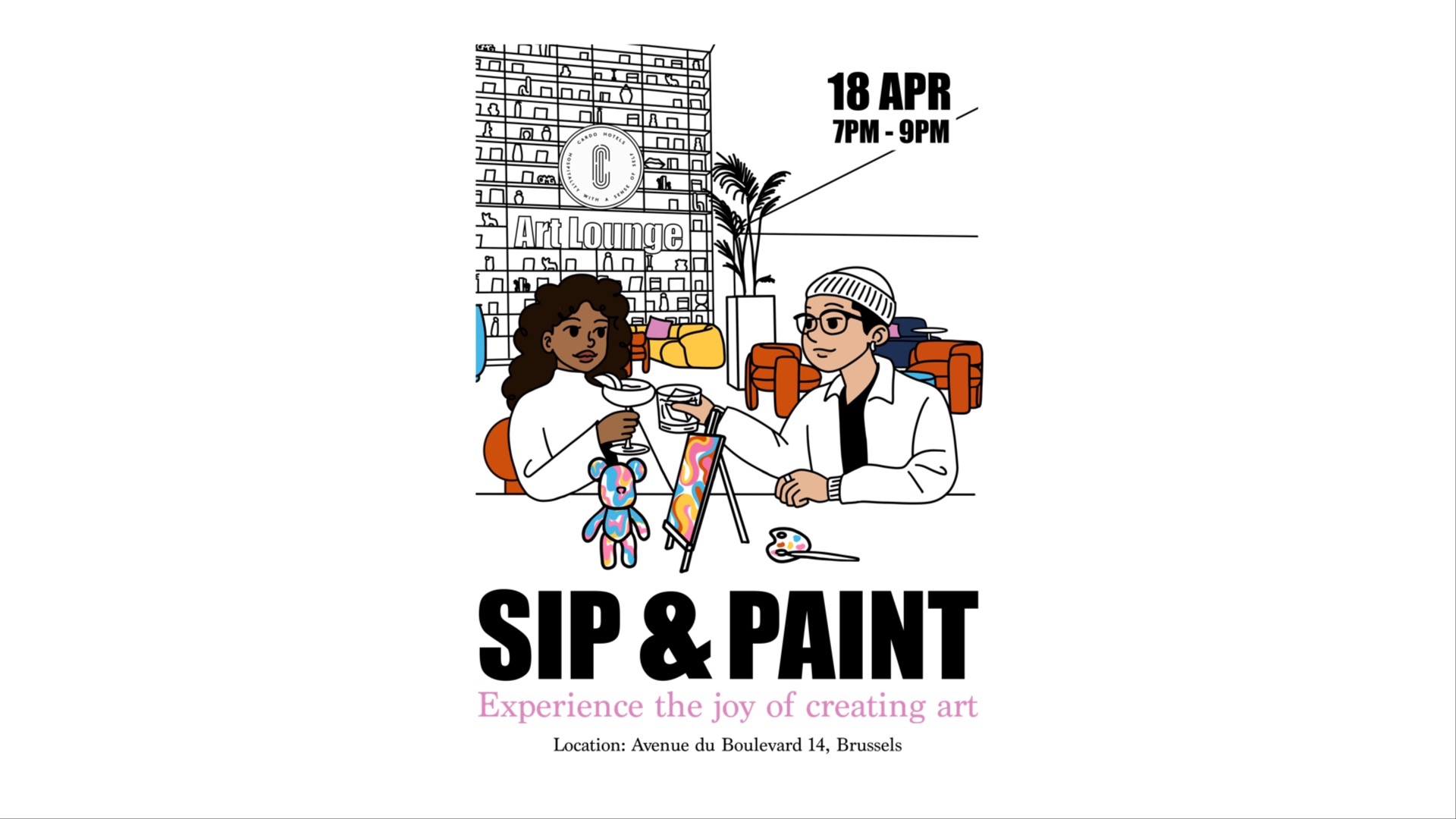 Sip & Paint Cardo Edition image