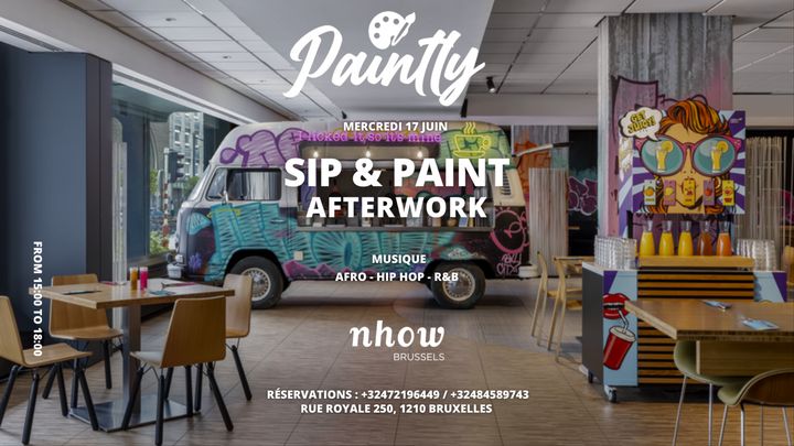 Cover for event: Sip & Paint By Paintly