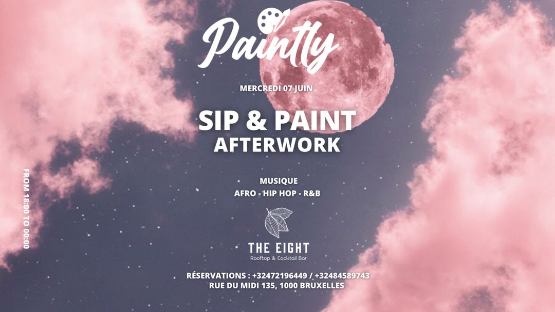 Copertina evento Sip & Paint By Paintly