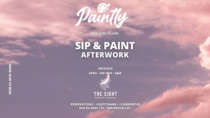 Cover for event: Sip & Paint By Paintly
