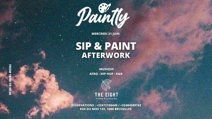 Cover for event: Sip & Paint By Paintly