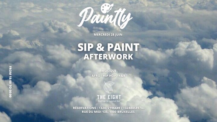 Cover for event: Sip & Paint By Paintly