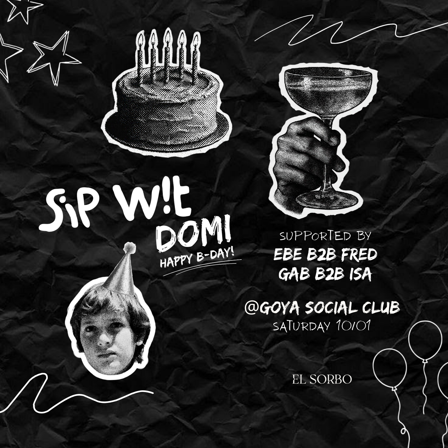 Sip Wit Domi @ Goya Social Club image