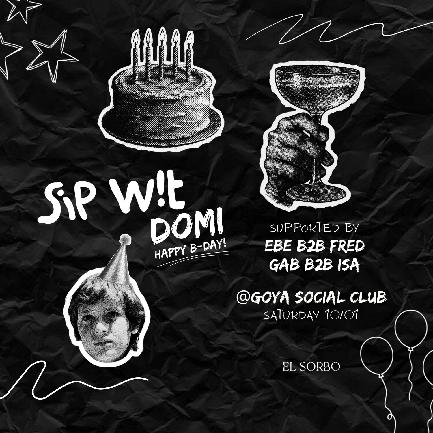 Sip Wit Domi @ Goya Social Club image