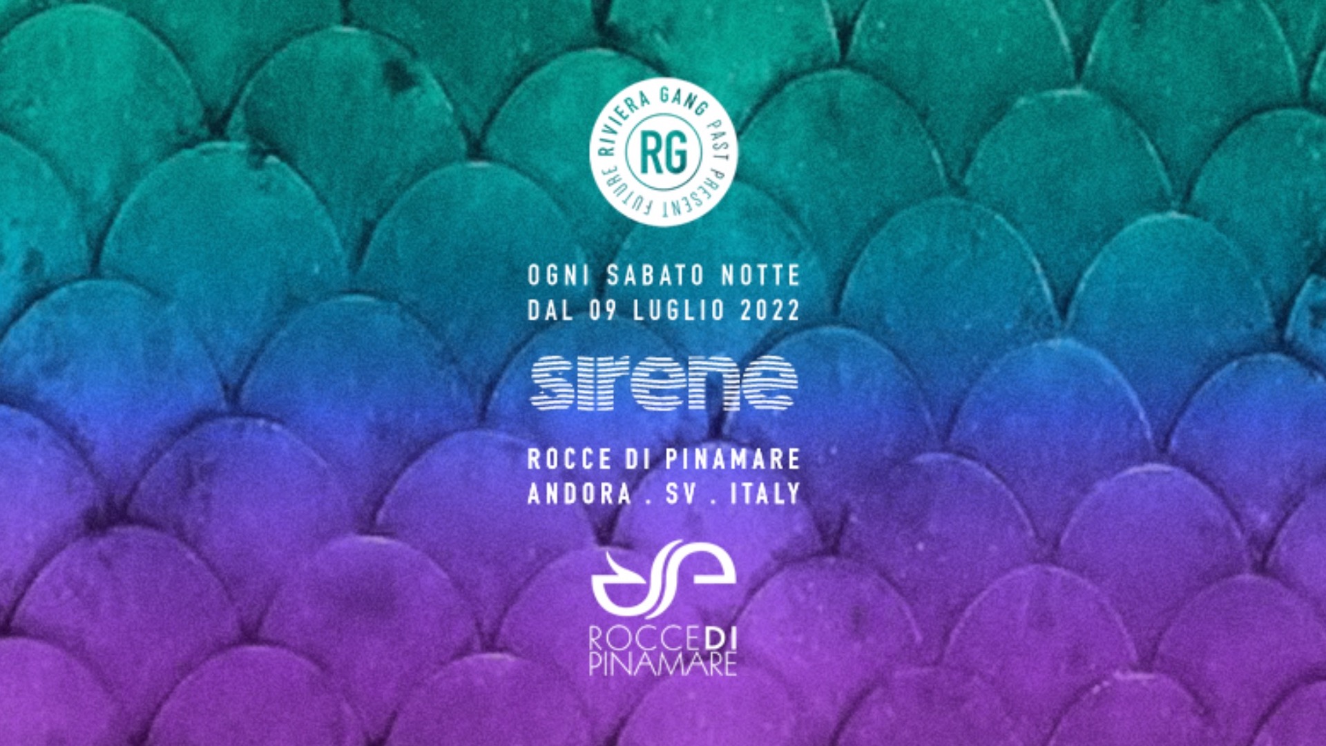 SIRENE Opening Party - Riviera Gang Saturday Night @ Rocce di Pinamare image