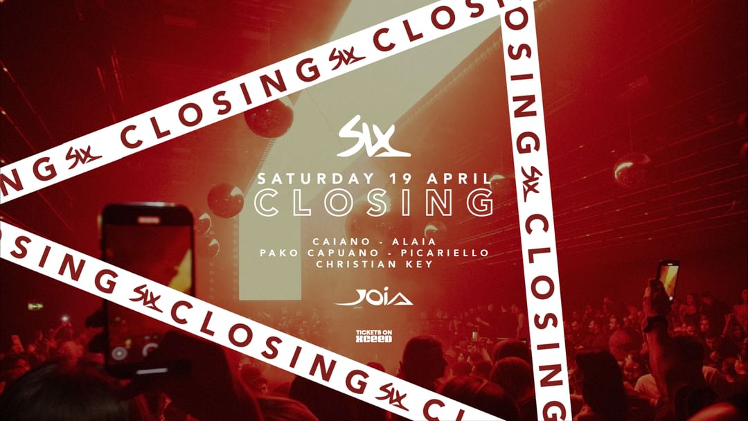 Cartell de l'esdeveniment SIX Closing 