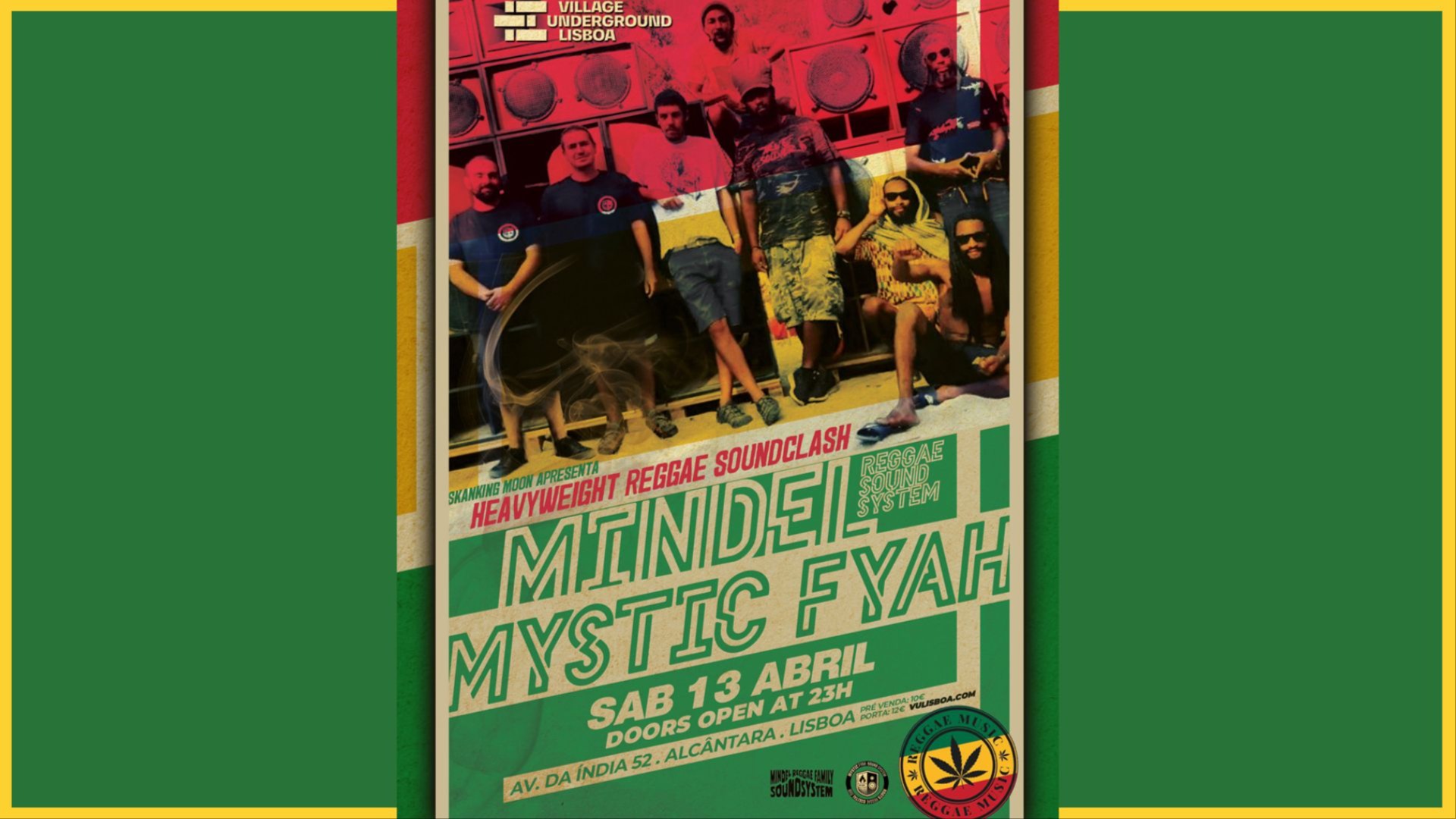 Skanking Moon presents Heavyweight Reggae Sound Clash