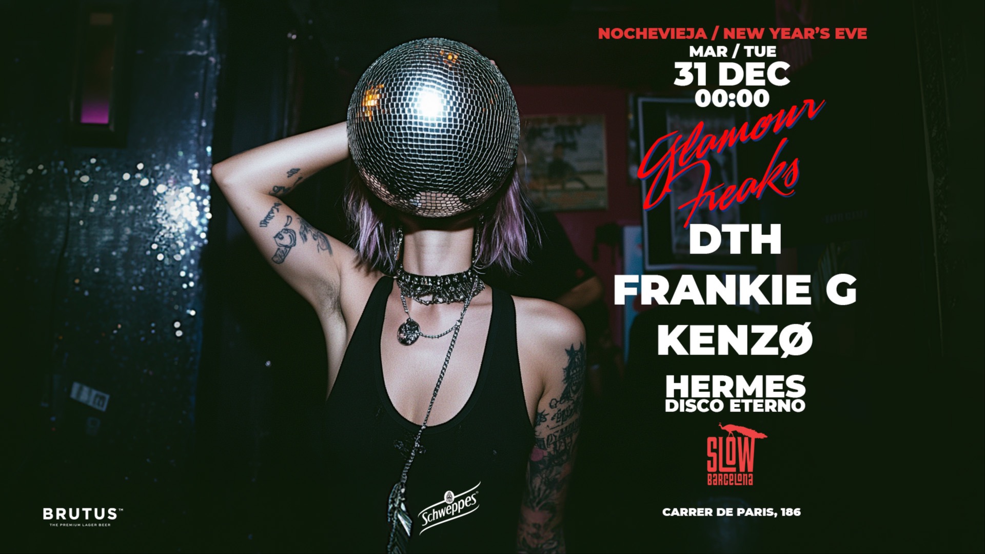 ★ NYE 2024 (Noche Vieja) +2 Long Drinks