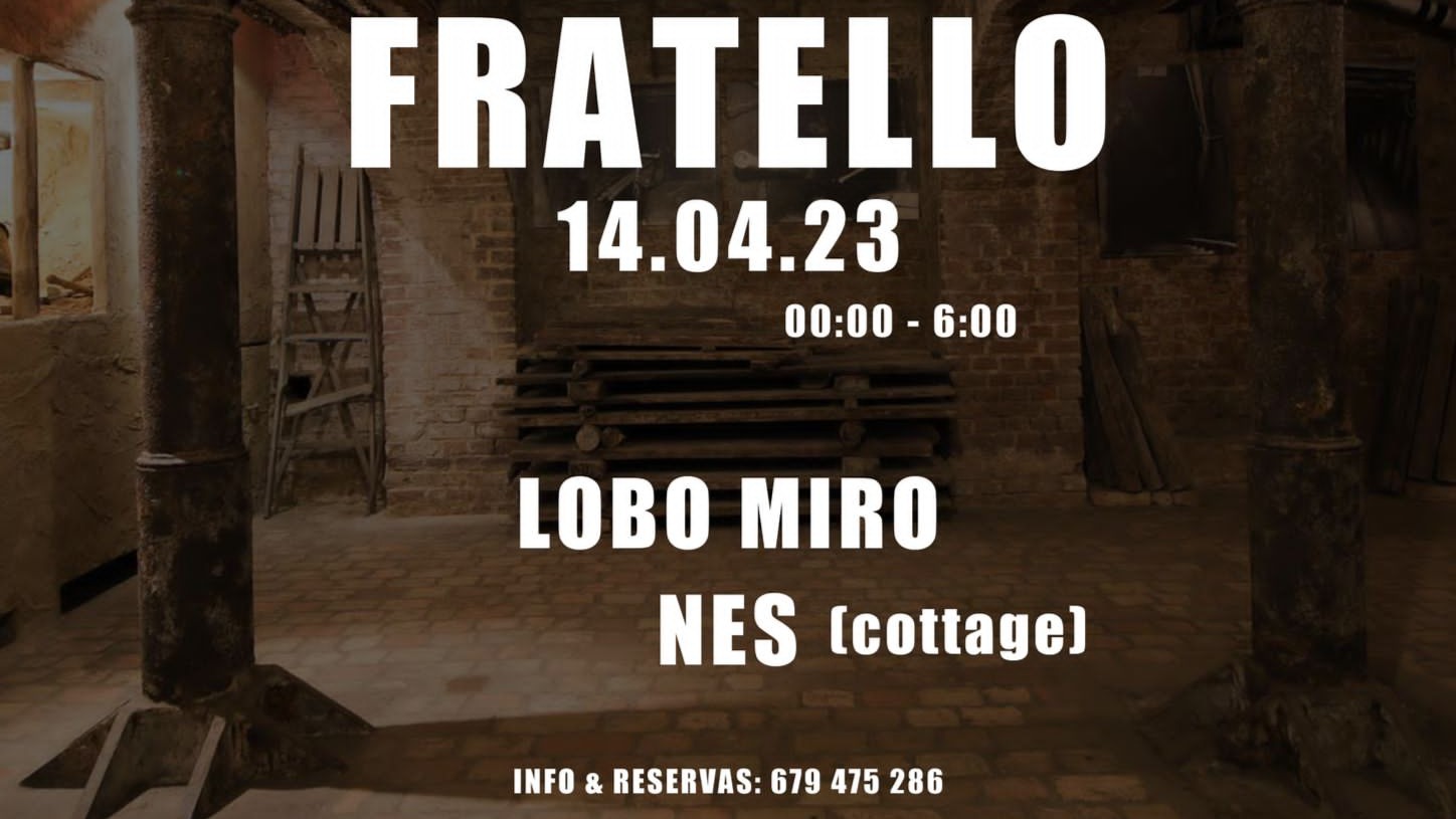 Slow club presents FRATELLO feat Lobo Miró & NES image