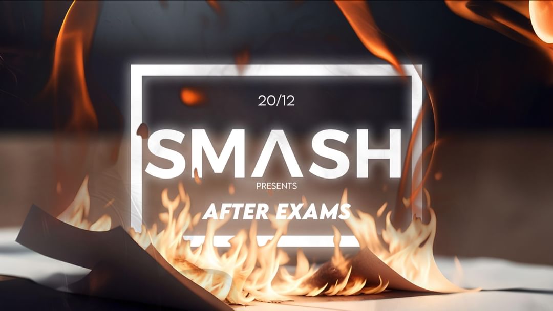 Copertina evento SMASH • After Exams #2 • Mirano • 20/12