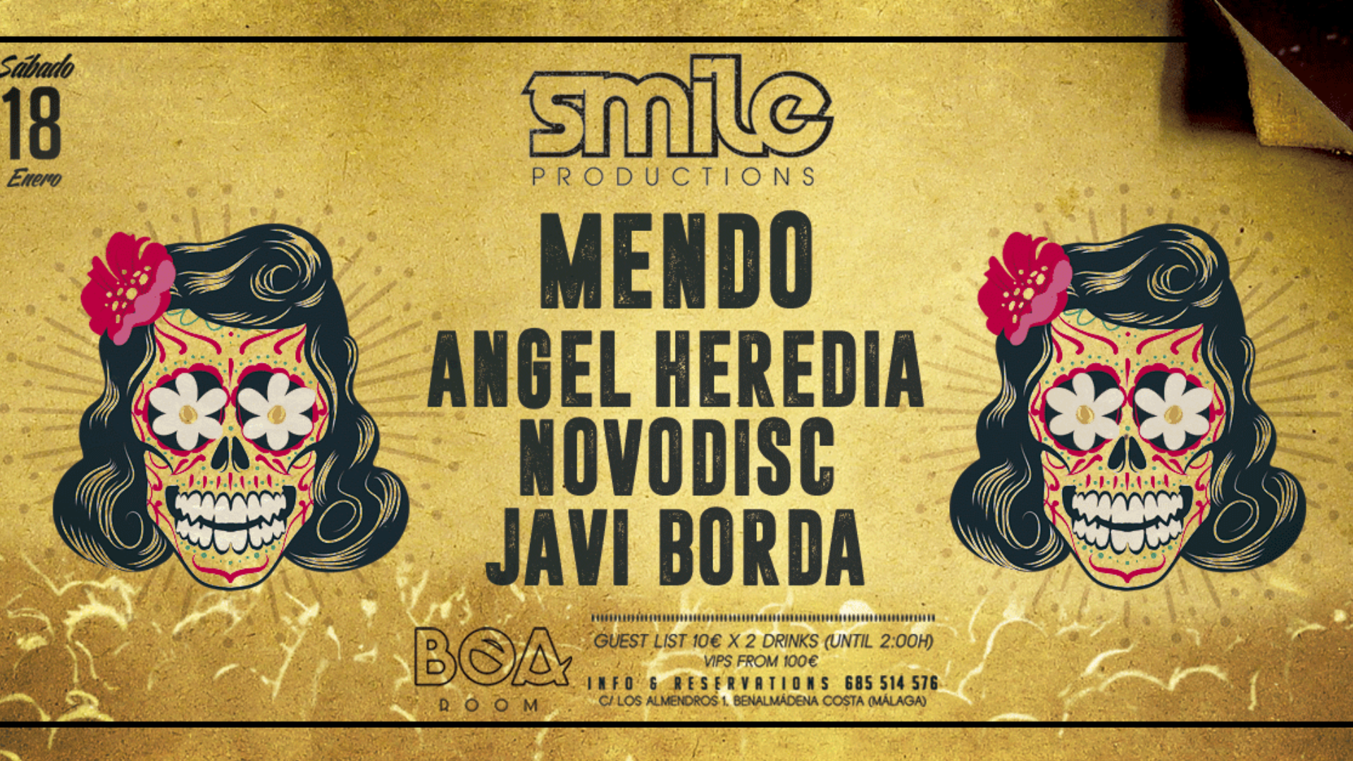 Smile w/ Mendo @ BOA Room