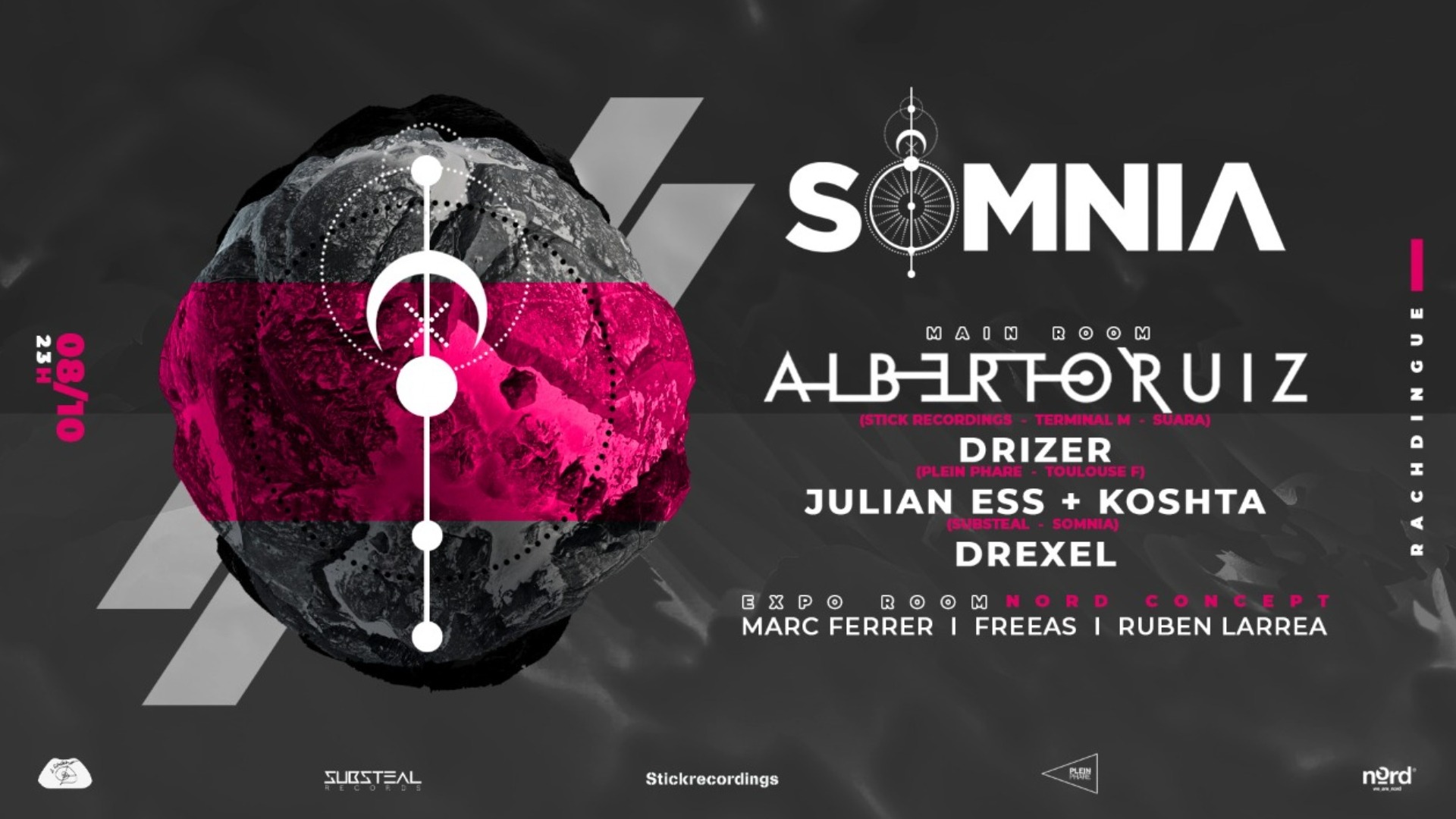 SOMNIA Night w/ Alberto Ruiz - Le Rachdingue image