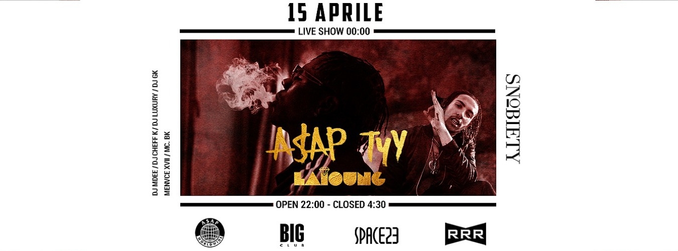 Snobiety pres. ASAP TYY vs LAIOUNG image